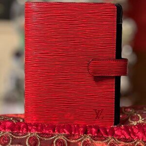 Louis Vuitton Epi Agenda PM – Red – Excellent Condition